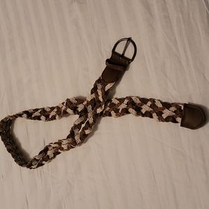 Women's braided belt